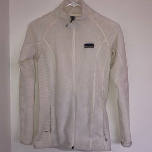 Patagonia white fleece